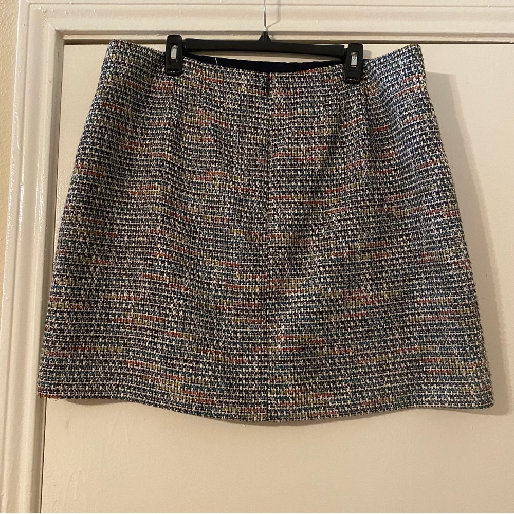 Loft Plus Lined Tweed Zip Pocket Skirt size 16 - Picture 3 of 4